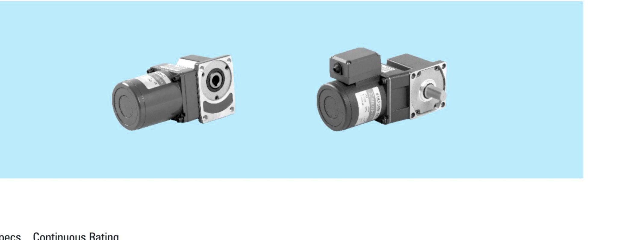 25W 80mm AC right-angle gearmotor pair